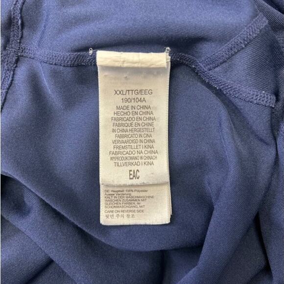 Marmot Mens XXL Long Sleeve Crewneck Shirt Blue Polyester - Picture 5 of 8